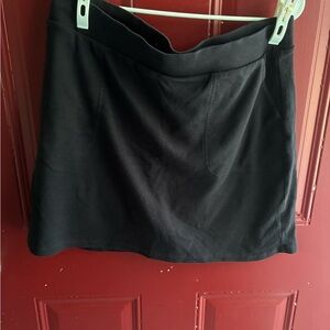 Black Women's A-Line Skort